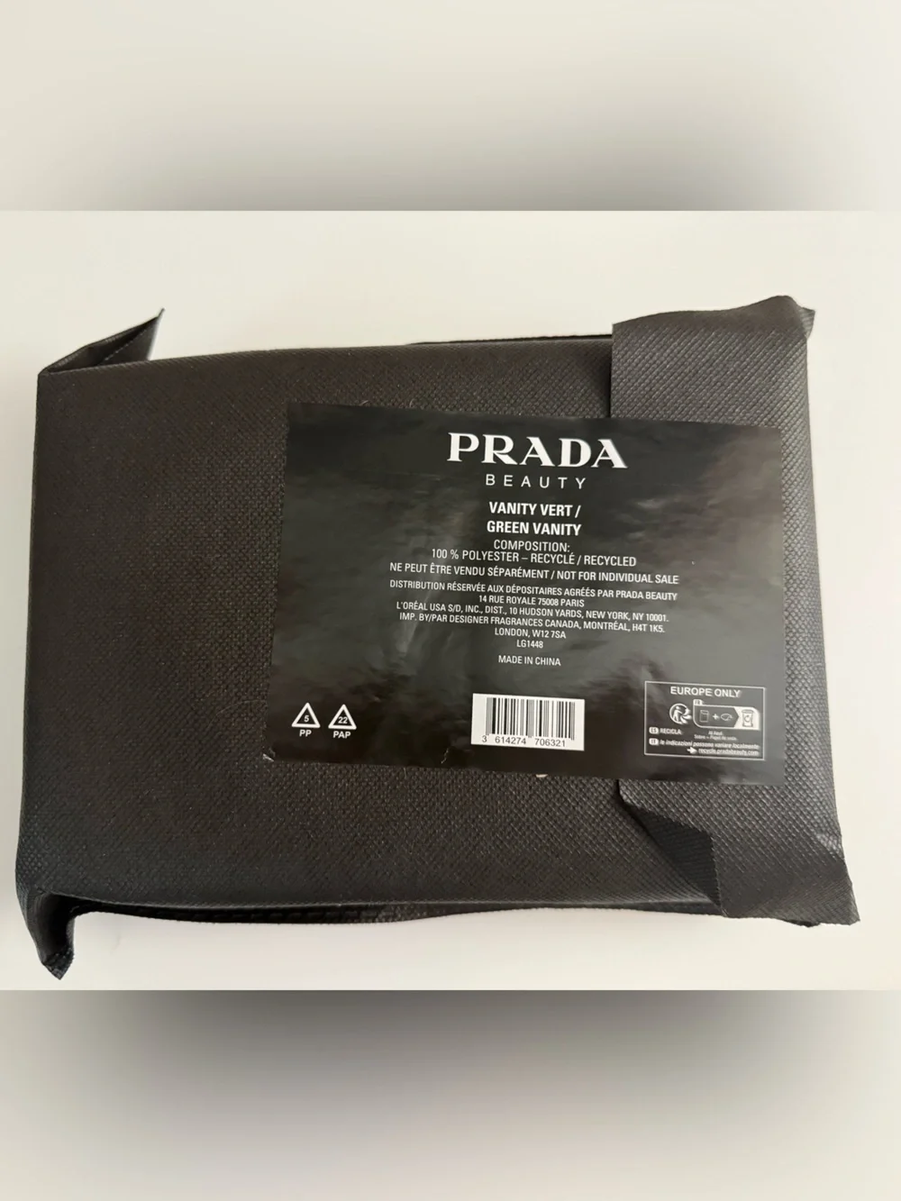 Prada Beauty Green Vanity